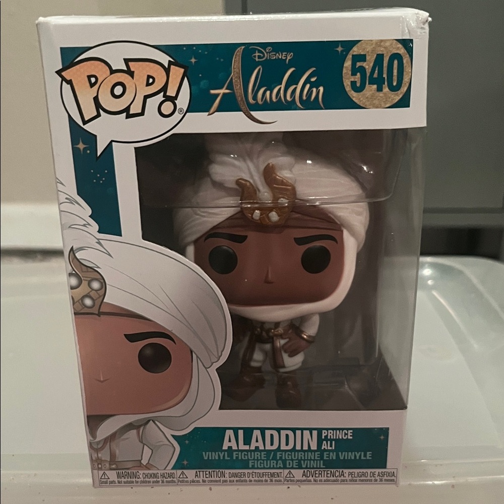 Funko Aladdin Prince Ali Vinyl Figure - White and Gold